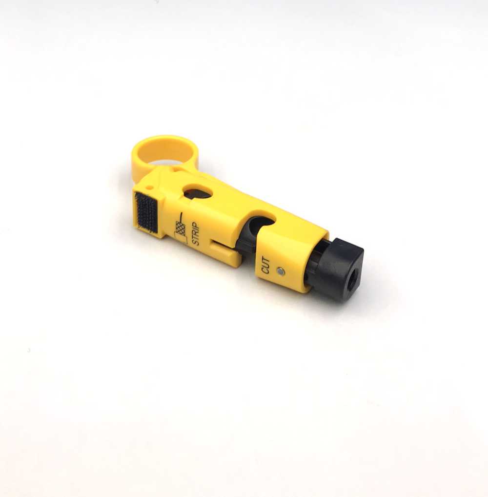 Coaxial Cable Stripper & Cutter HT-323C for RG6/11/59/213/214, RF240